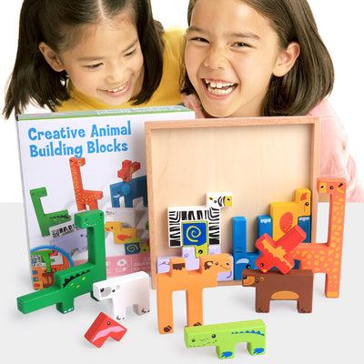 Creative Animal Shape Building Blocks
