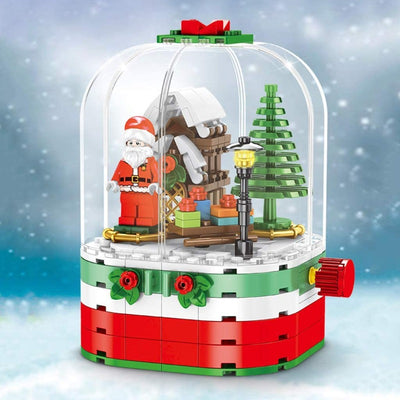 Building Kit with Santa Claus Construction Toy